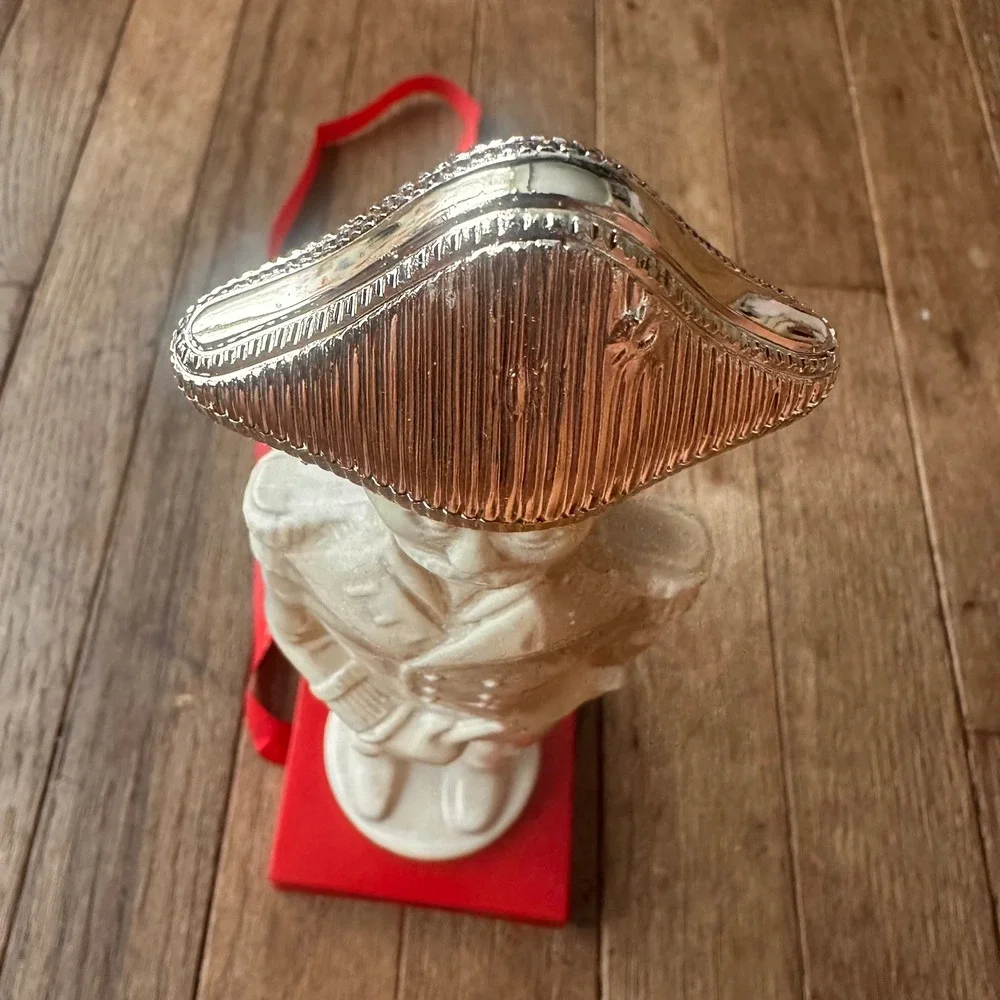 Old Spice Admiral Decanter Mens 6oz empty Vintage Figural Ceramic Cream 1970s